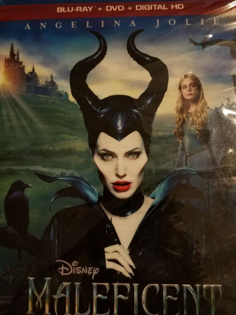 Maleficent Blu Ray New