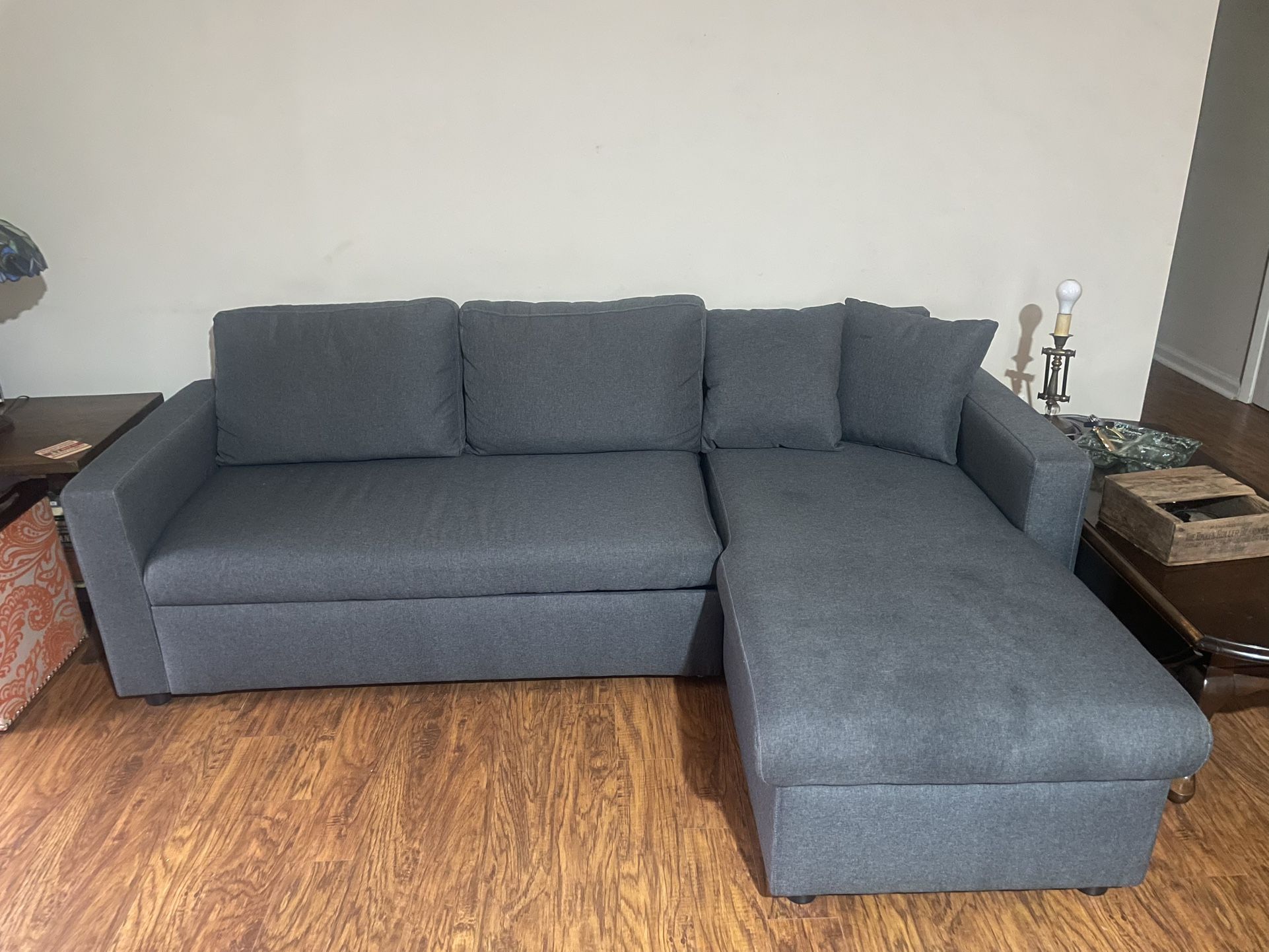 Sectional Sleeper  Couch w/storage