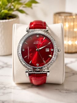 Invicta Red Dial Women's Watch