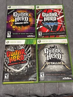 Guitar Hero Games Xbox 360