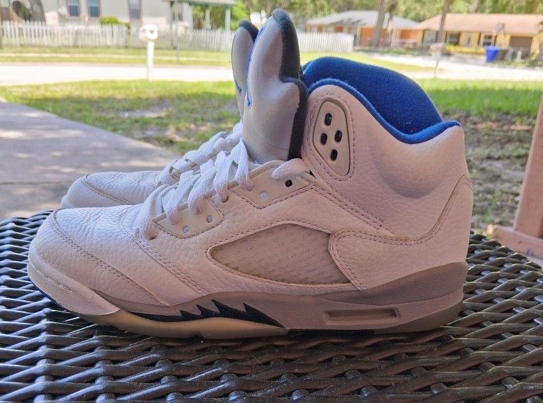 Air Jordan 5 Retro White Stealth