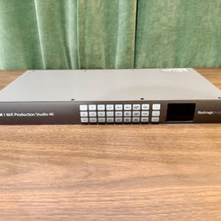 ATEM 1 M/E Production Studio 4K - Black Magic Video Switcher / Mixer