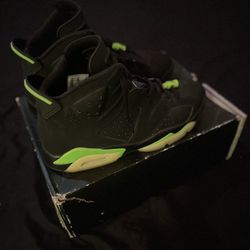 The Air Jordan 6 Electric Green Men’s 