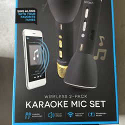SMARTECH Wireless 2-pack Mic Set