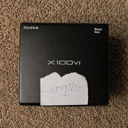 Fujifilm X100Vi Black Noir Open Box 