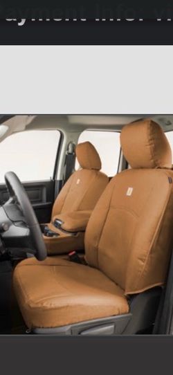 Brown Carhartt F-150 XL Front Seat Cover