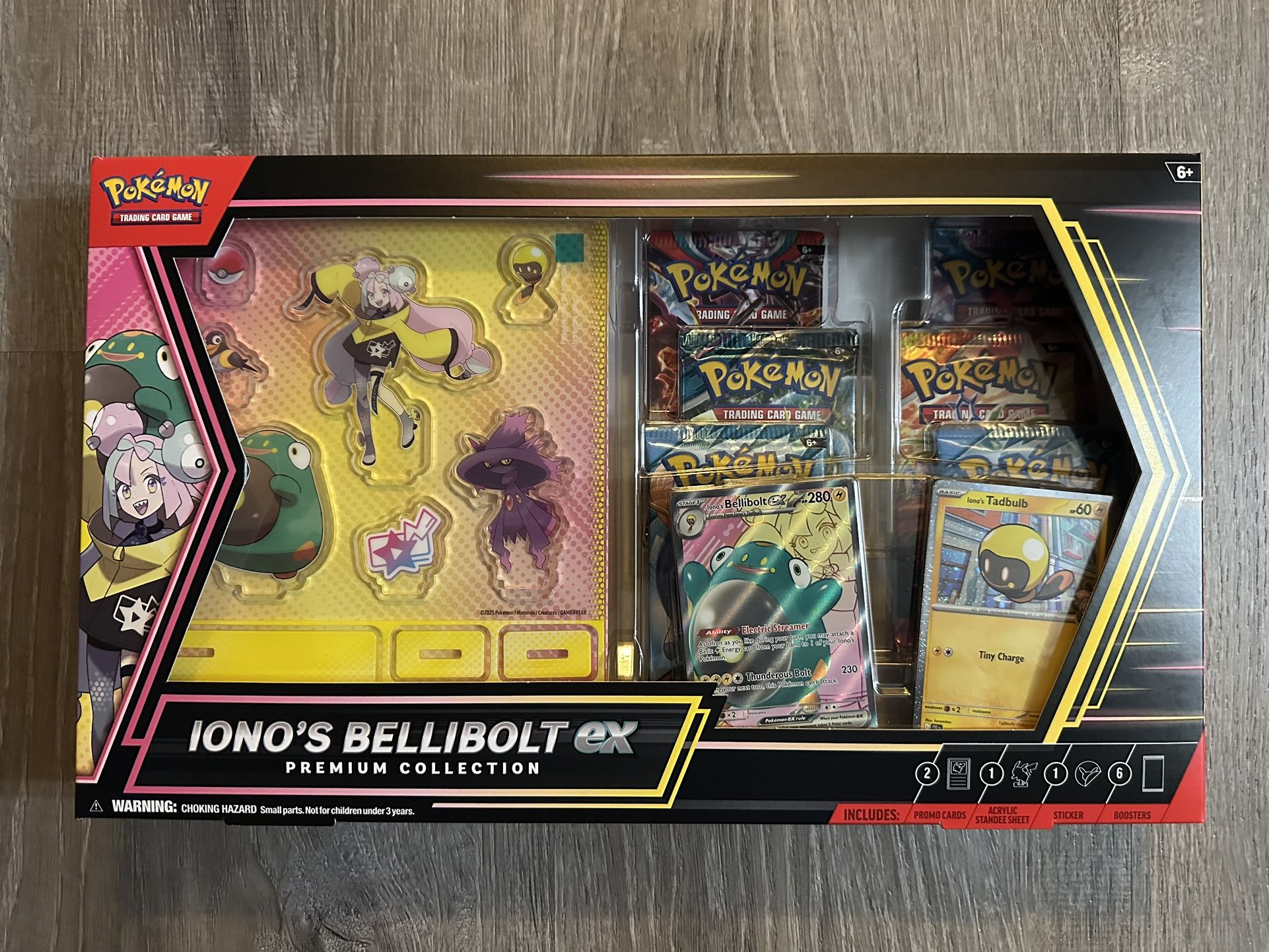 Pokemon TCG Ionos Bellibolt Ex Premium Collection (Sealed Box)