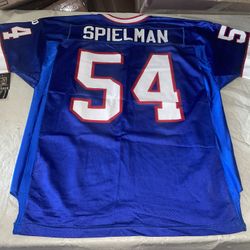 Nwt Authentic Wilson Chris Spielman Buffalo Bills Jersey Men 52 vintage Usa NFL