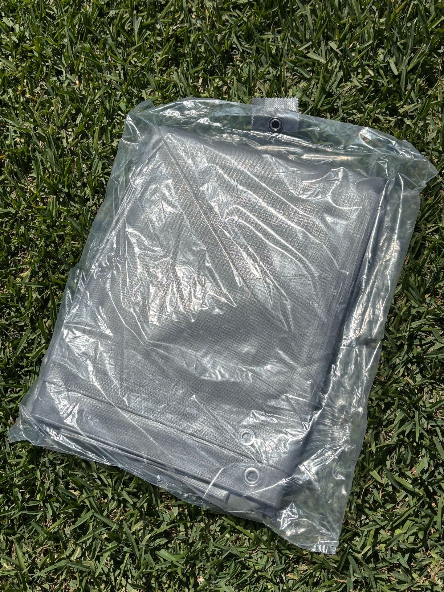 10ft x 20ft EXTRA Heavy Duty Silver Waterproof Tarp
