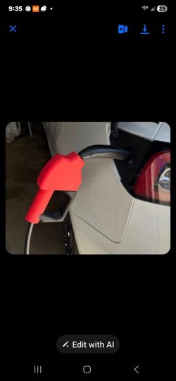 Tesla Gas pump charger