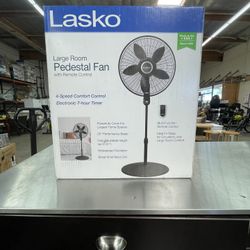 Lasko 20in 4-Speed Oscillating-Pedestal-Fan