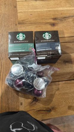 Nespresso/Starbucks coffee pods