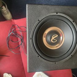 12” infinity subwoofer