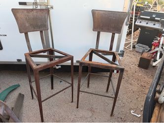 Industrial Steel Bar Stool Projects