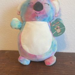 Squishmallows Hug Mees Katya The Koala 14” Tie Dye 2023 Kelly Toy Soft Plush