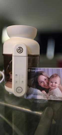 BABYNUTRI
 Auto Baby Food Maker, Glass Baby Food Mills, Baby Blender & Steamer 