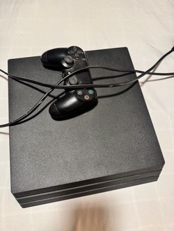 PlayStation 4 Pro with one Controllers