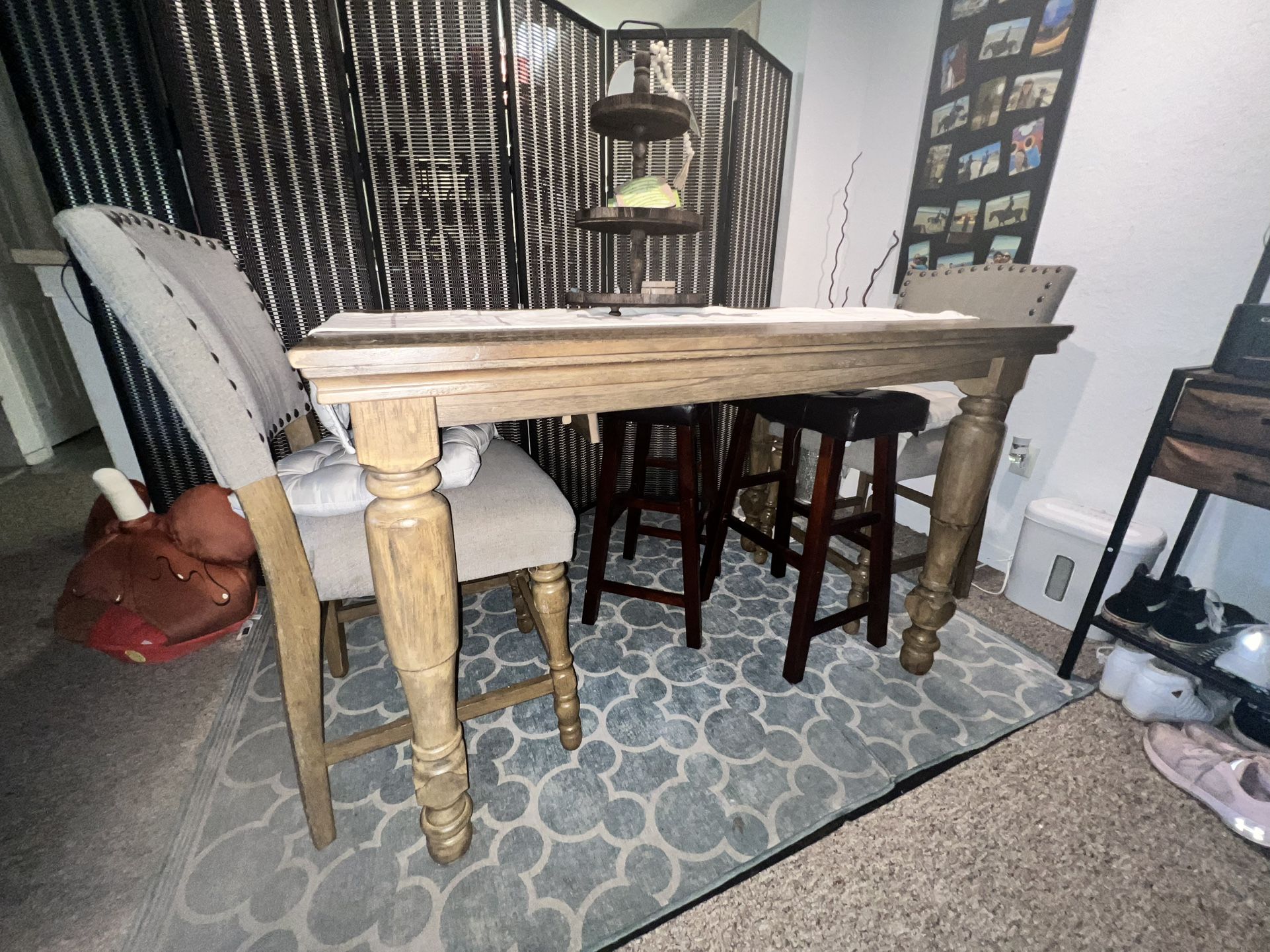 Counter Height Dining Table 