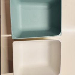 7X IKEA Hard Plastic Kitchen Organizer/basket 