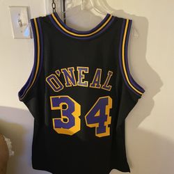 Shaquille O’Neal Los Angeles Lakers Mitchell & Ness NBA Men’s Jersey XL 