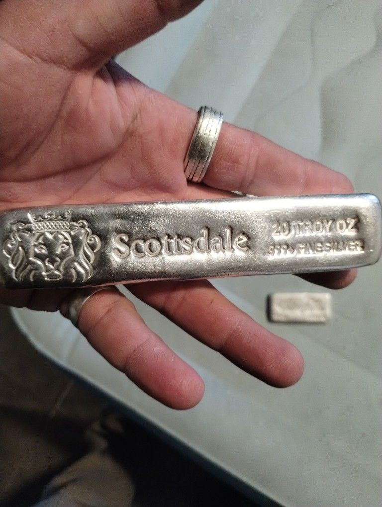 20oz Silver Bar 