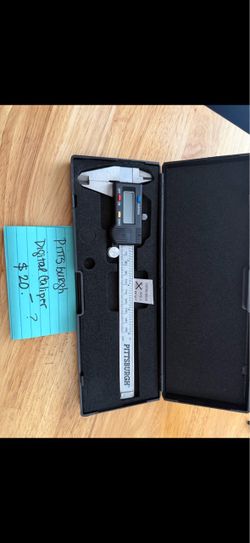 Pittsburg digital caliper