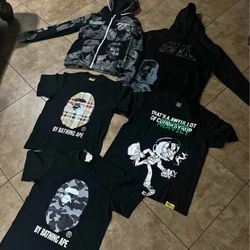 bape,asaali,sdl, afuwl lot of cough syrup