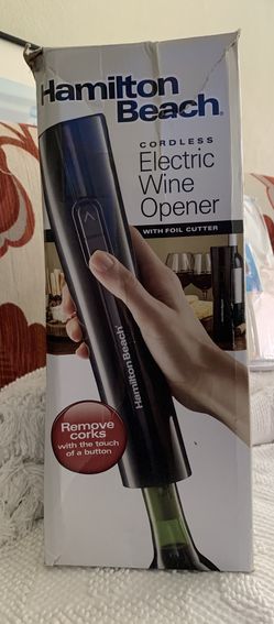 Hamilton Beach electric wine opener