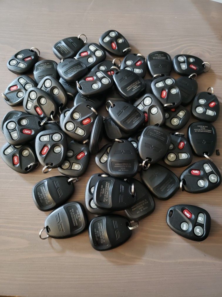 Gm Gmc Chevy Key And Fobs Programmed Cadillac