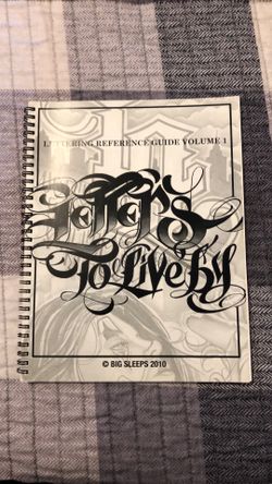 Letters To Live By Tattoo guide