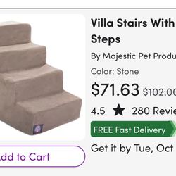 Little Dog Stairs Brand New Open Box Dimensions 24”x16”x20” (LxWxH)