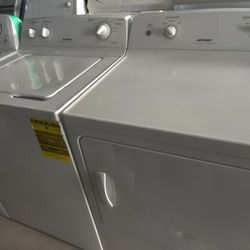 Hotpoint Electric Washer And Dryer Set