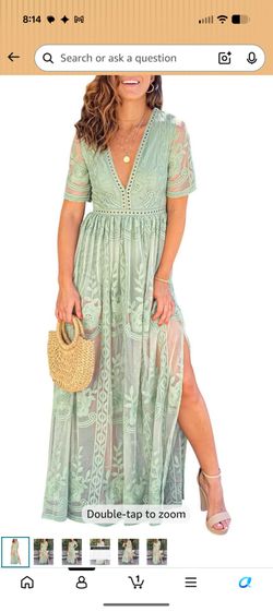 Sage Dress size Large