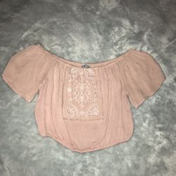Charlotte Russe Off the shoulder top