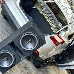 2 12’s Subwoofers 