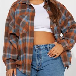 FashionNova Women's Flannel XL