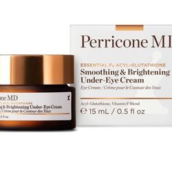 Perricone MD Essential Fx Acyl-Glutathione Smoothing & Brightening Under-Eye Cream 0.5 oz, NEW
