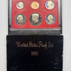 1981 U.S. Mint 6-Coin Proof Set