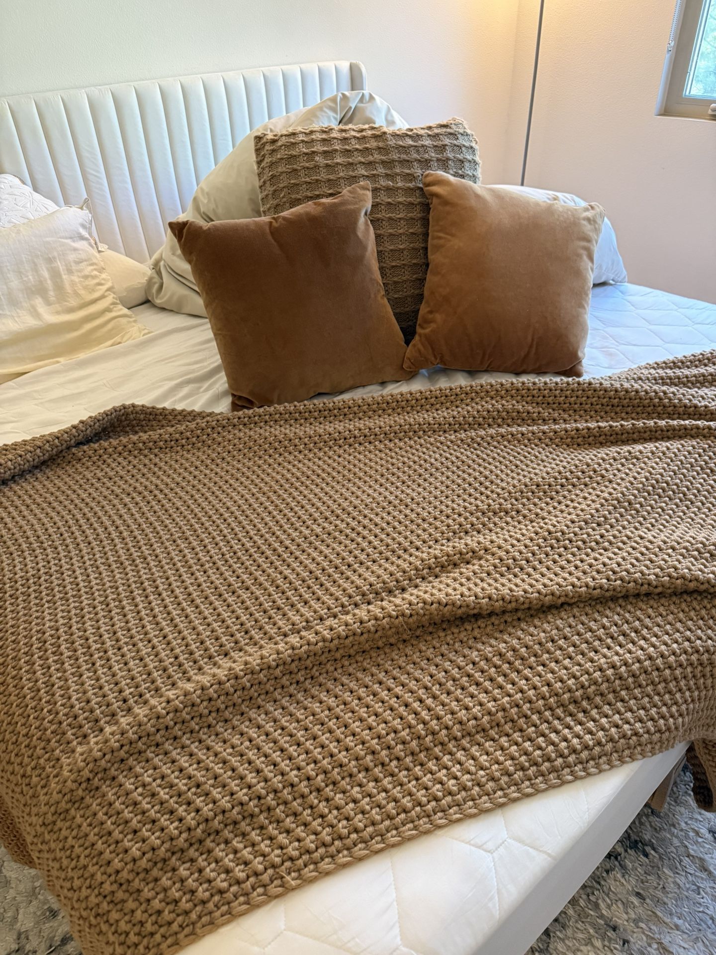 Fall Color Pillow And Throw!