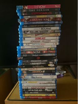Bluray Movies 5 for $10