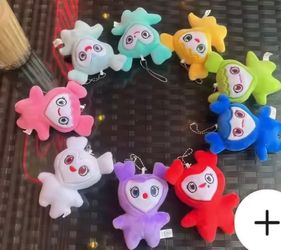 Twice lovelys fanmade keychains ot9 plush keychains new