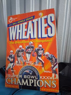 Collectible wheaties boxes