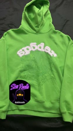 Sp5der Hoodie Rhinestone