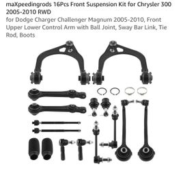 maXpeedingrods 16-Piece Front Suspension Kit