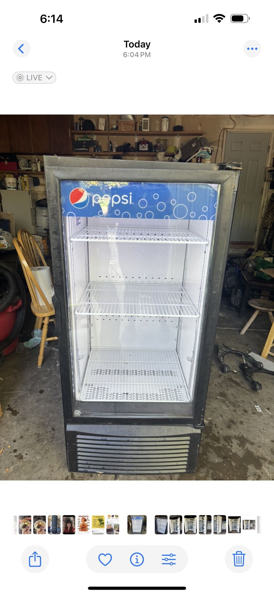 Pepsi Mini Fridge