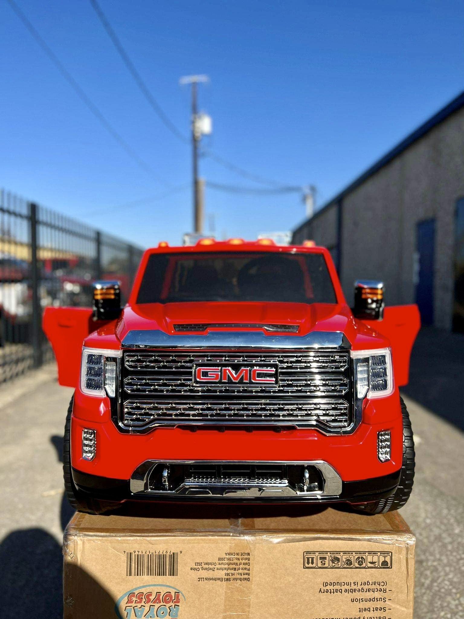 GMC Ride On Truck For Kids 24V