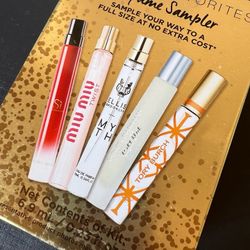 New Sealed Sephora Perfume Sampler w/ Free Full Size Fragrance