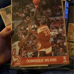 NBA Action Photo Dominique Wilkins