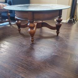 Round Glass Coffee Table