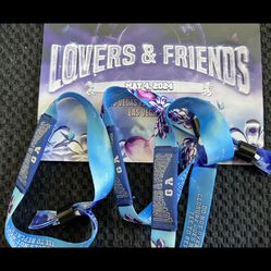 Lovers And Friends Concert Ticket GA $300